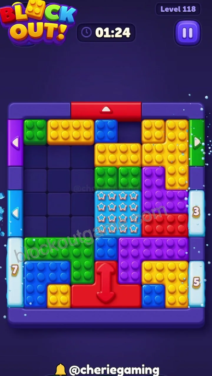 Block Out Level 118 step 5