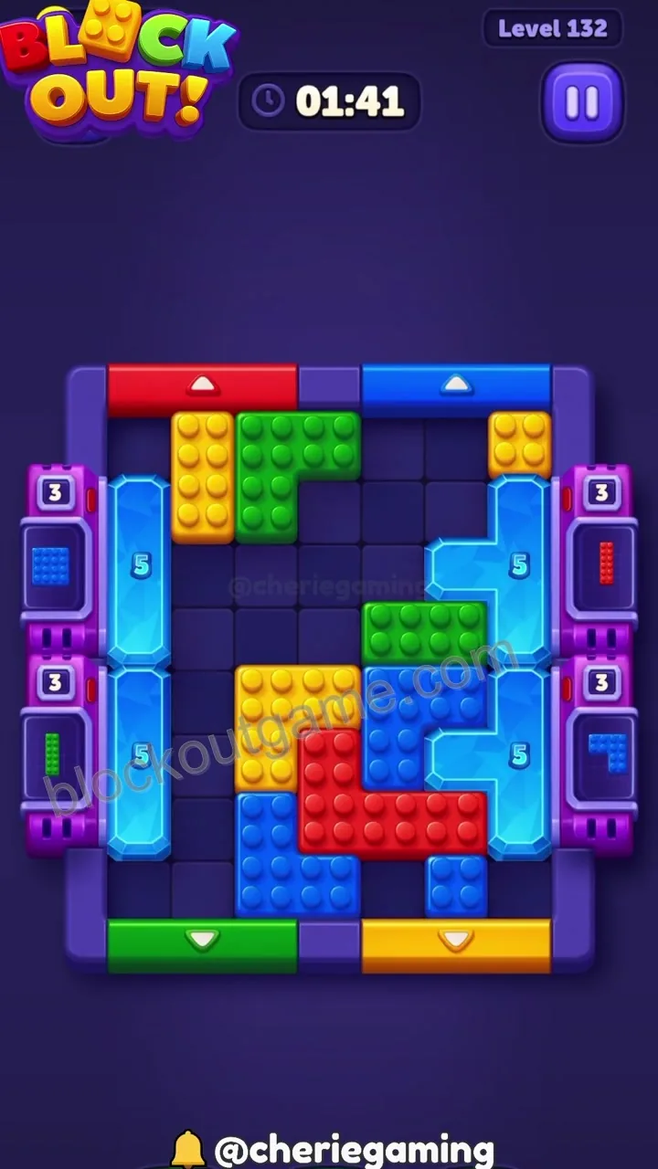 Block Out Level 132 step 7