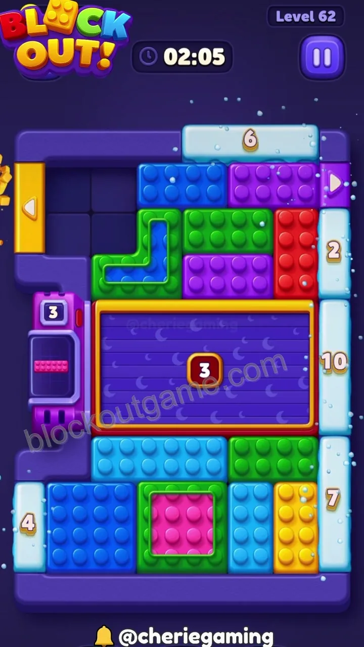 Block Out Level 62 step 2