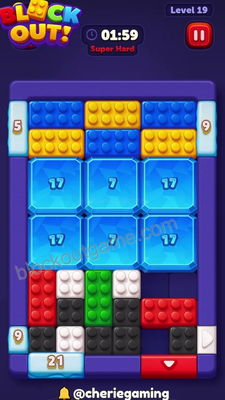 Block Out Level 19 step 3