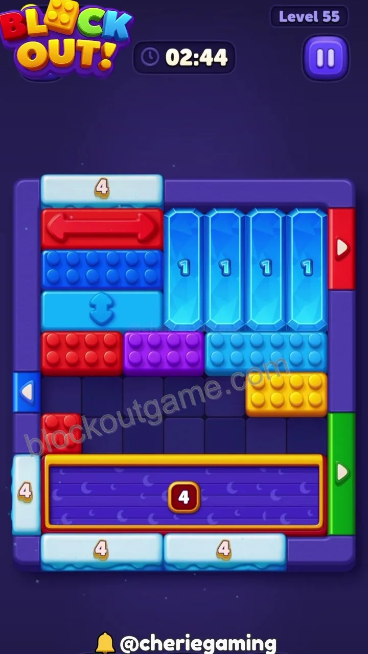Block Out Level 55 step 4