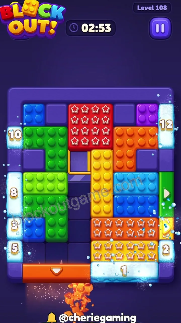 Block Out Level 108 step 3