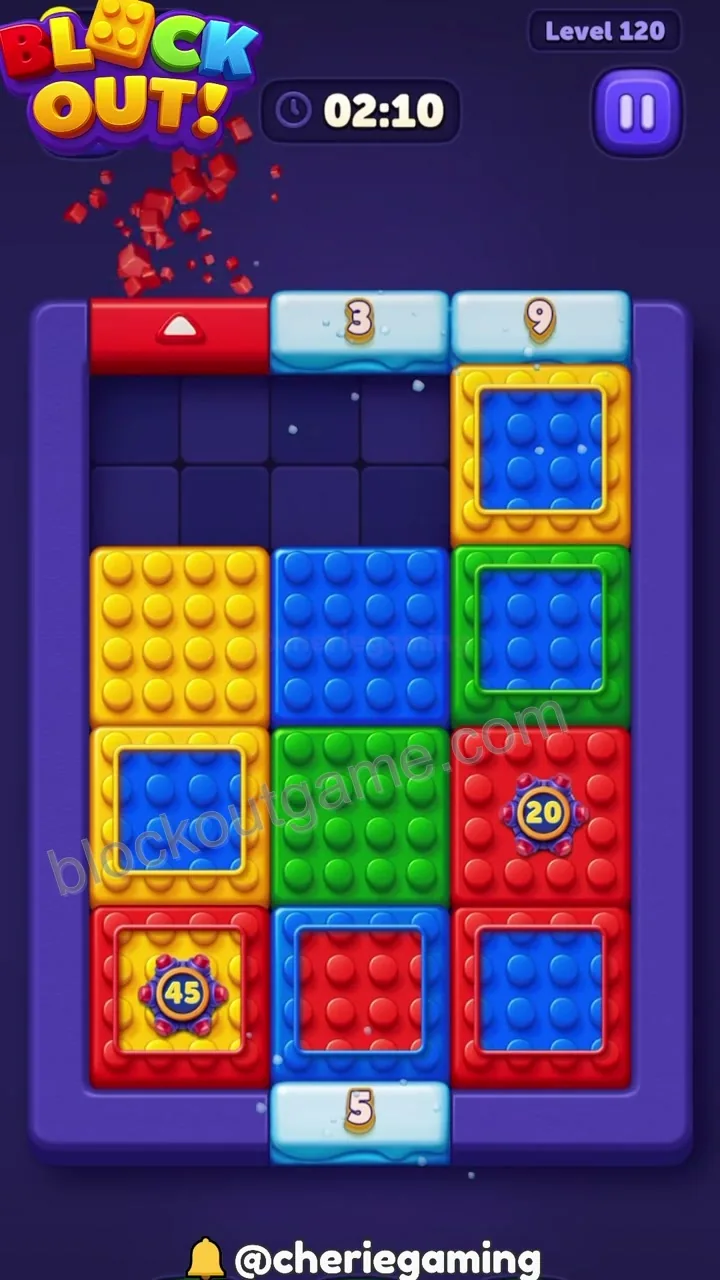 Block Out Level 120 step 3