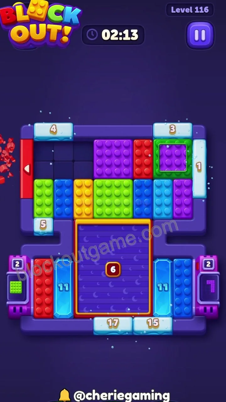 Block Out Level 116 step 3