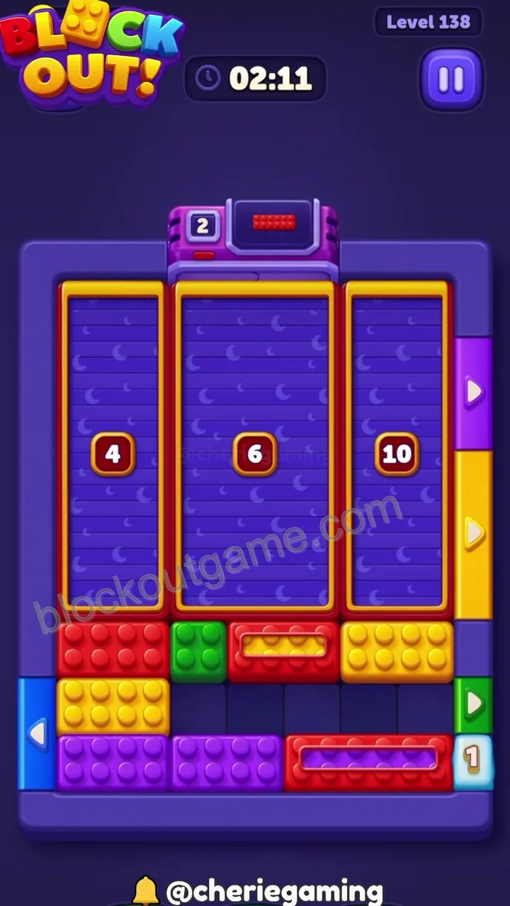 Block Out Level 138 step 4