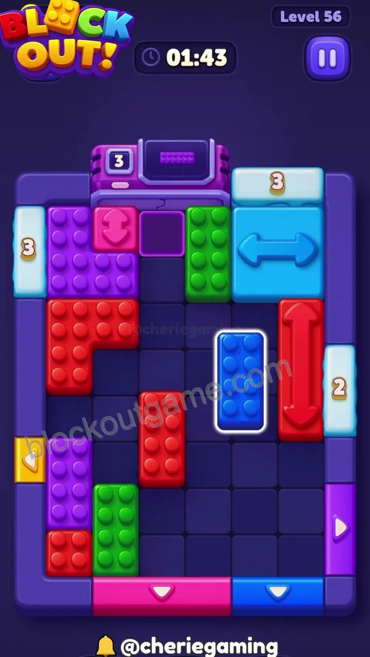 Block Out Level 56 step 5