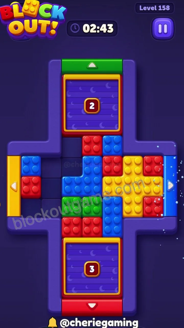 Block Out Level 158 step 4