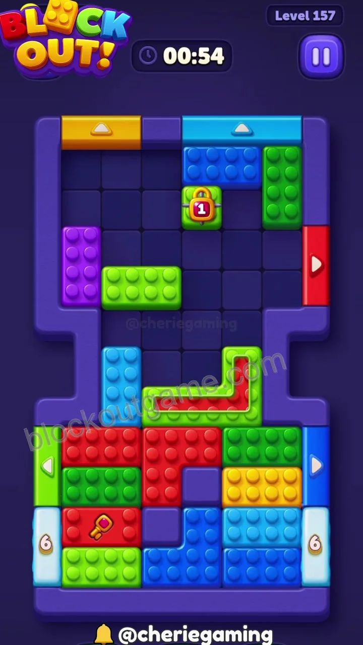 Block Out Level 157 step 6