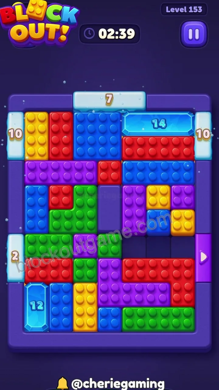Block Out Level 153 step 2