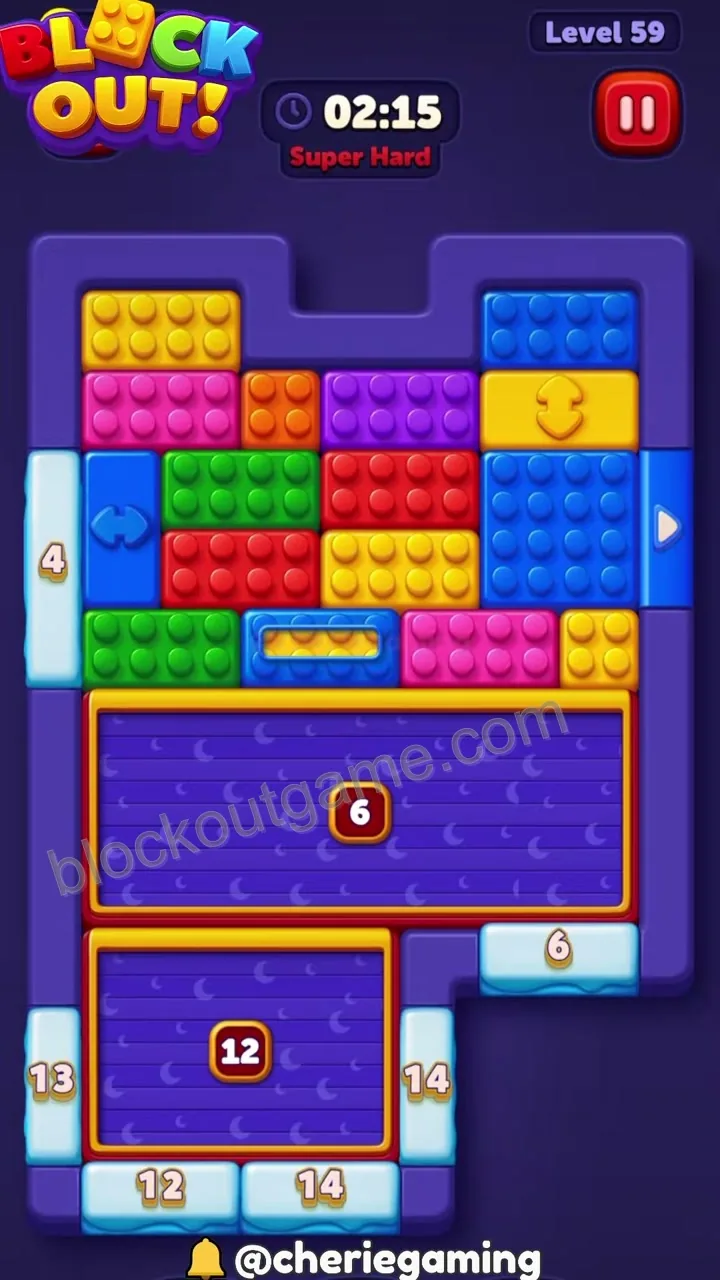 Block Out Level 59 step 1