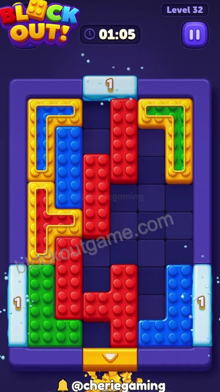 Block Out Level 32 step 5
