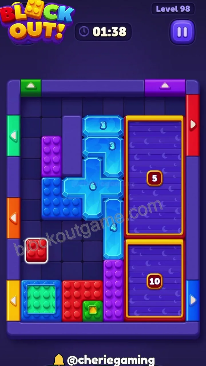 Block Out Level 98 step 4