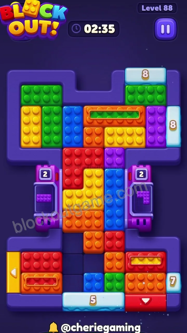 Block Out Level 88 step 4