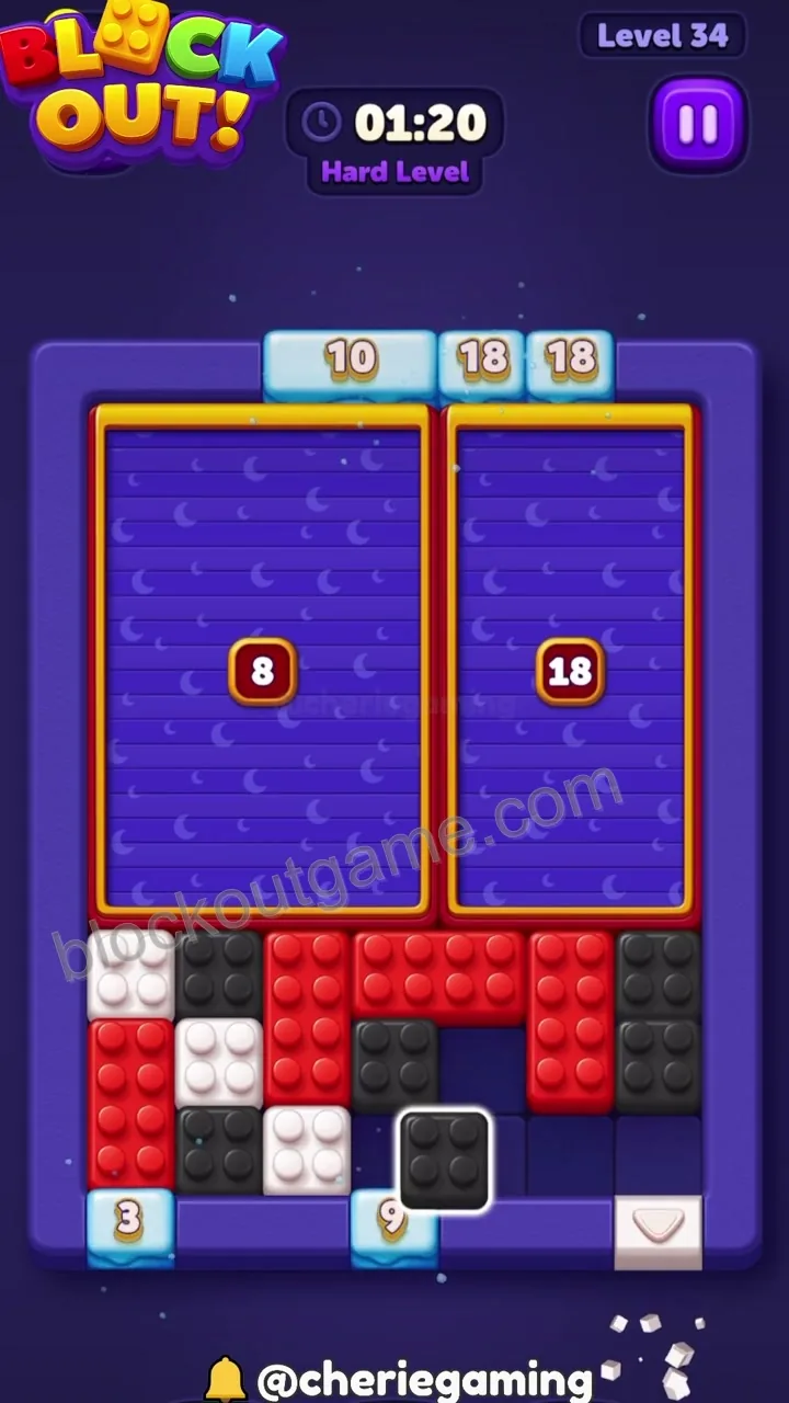 Block Out Level 34 step 4
