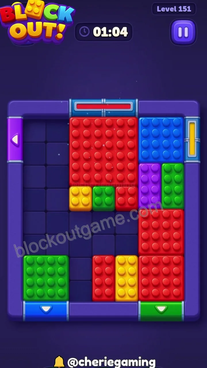 Block Out Level 151 step 6