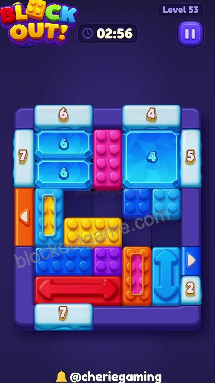 Block Out Level 53 step 3