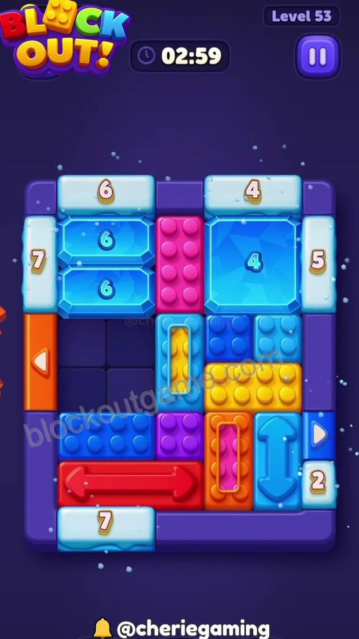 Block Out Level 53 step 2