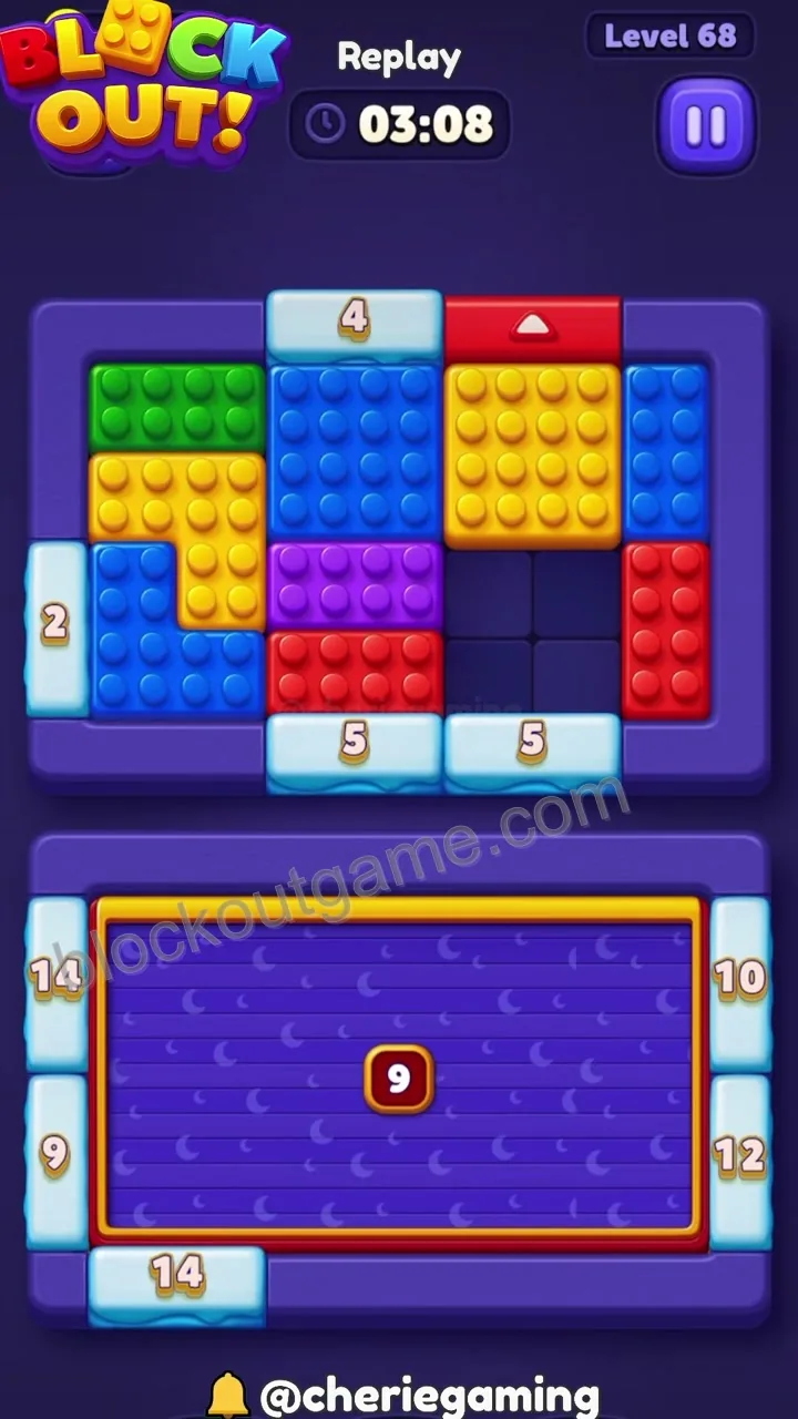 Block Out Level 68 step 7