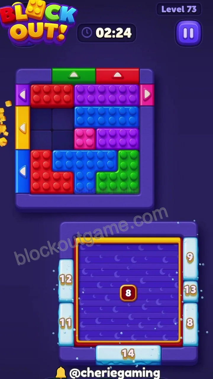 Block Out Level 73 step 7