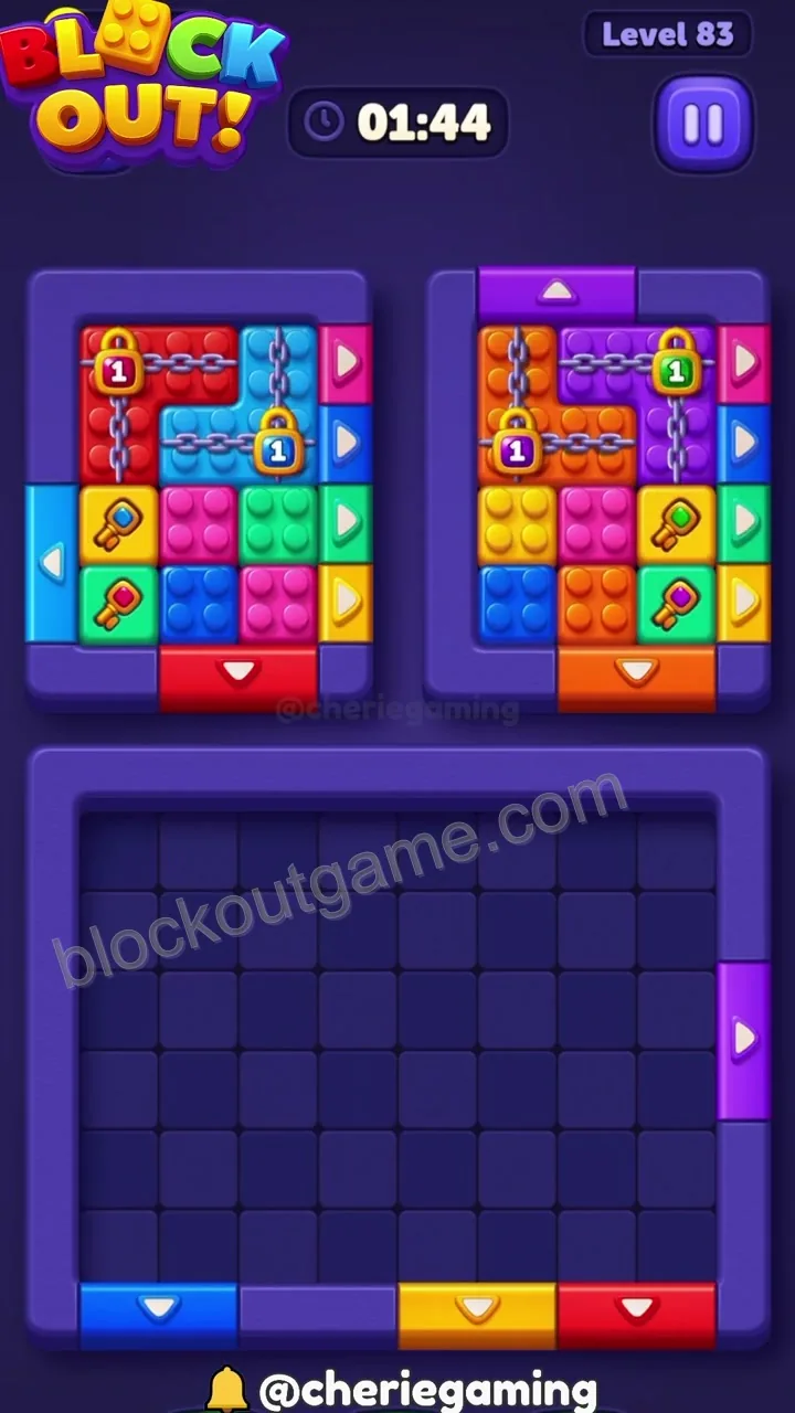 Block Out Level 83 step 6