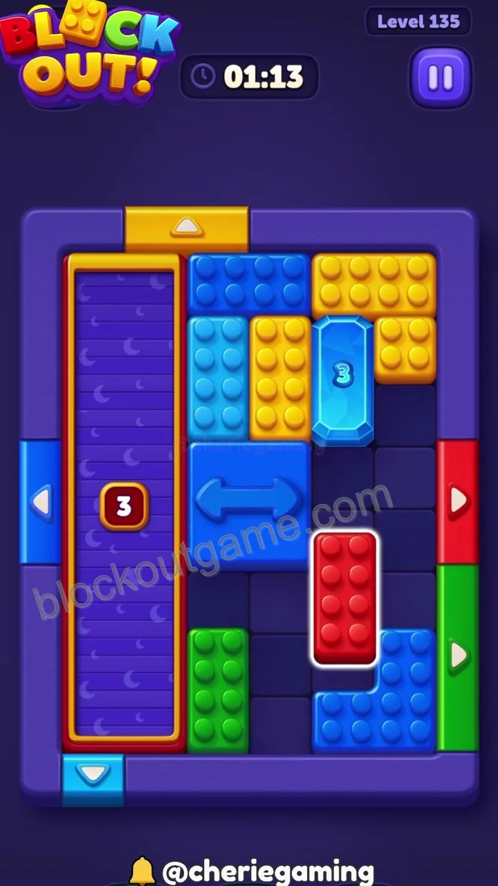 Block Out Level 135 step 5
