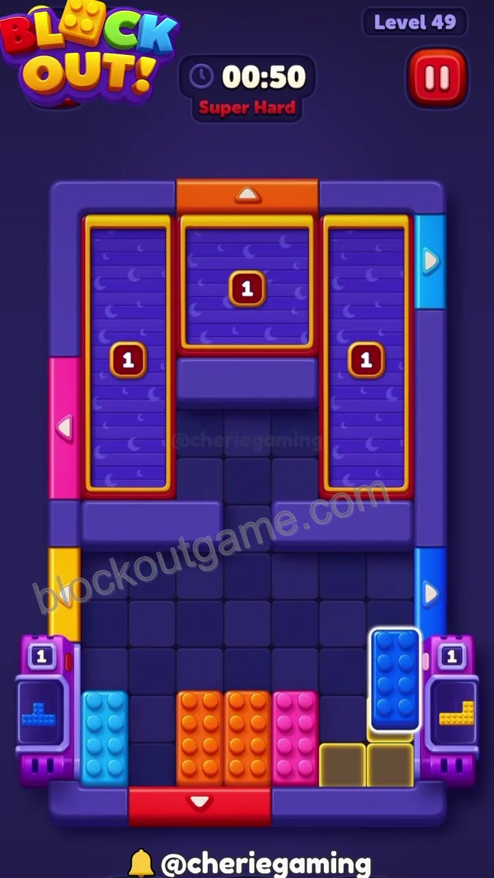 Block Out Level 49 step 7