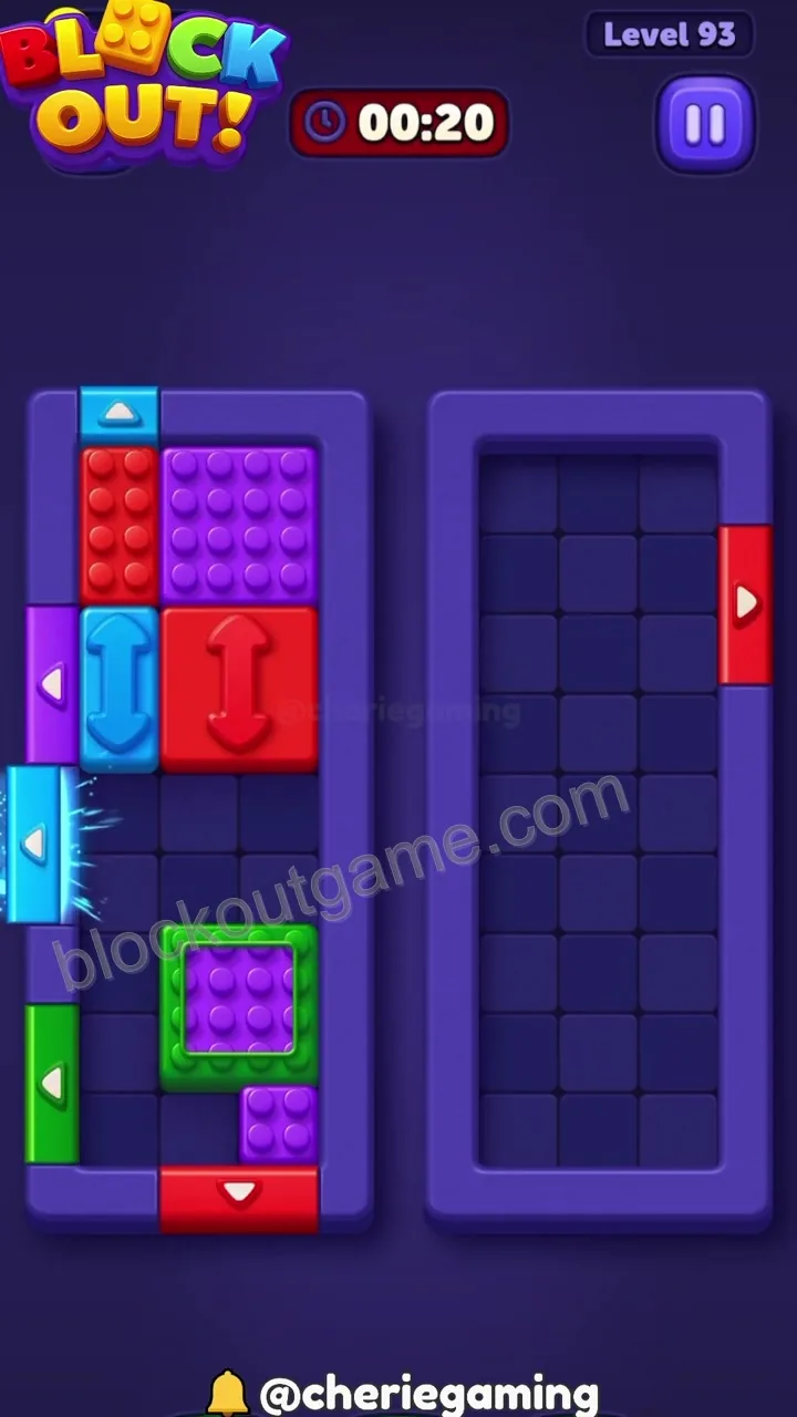 Block Out Level 93 step 6