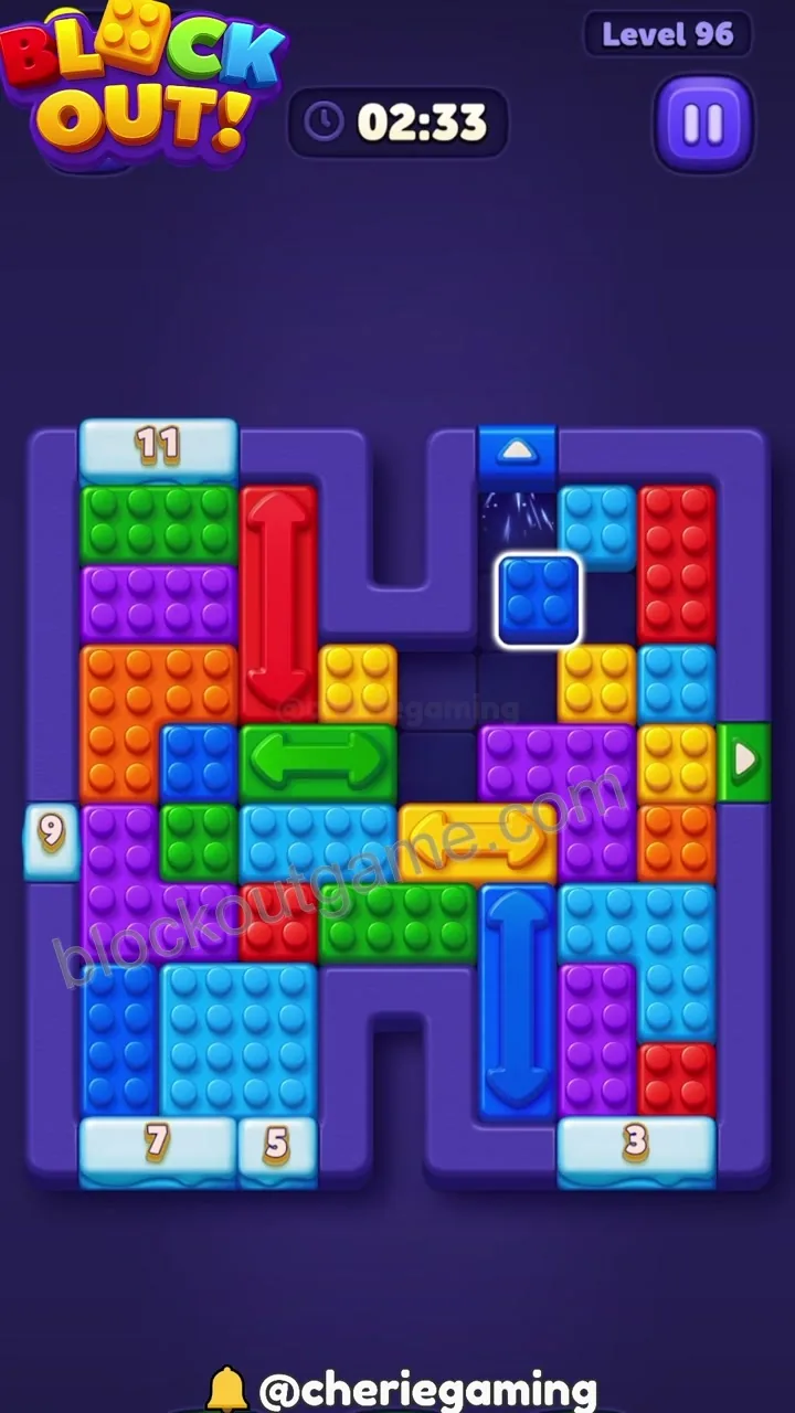 Block Out Level 96 step 5