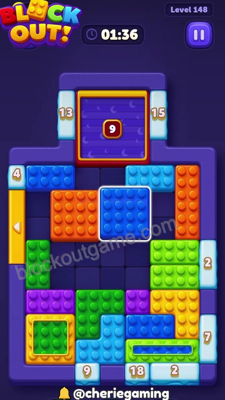 Block Out Level 148 step 6