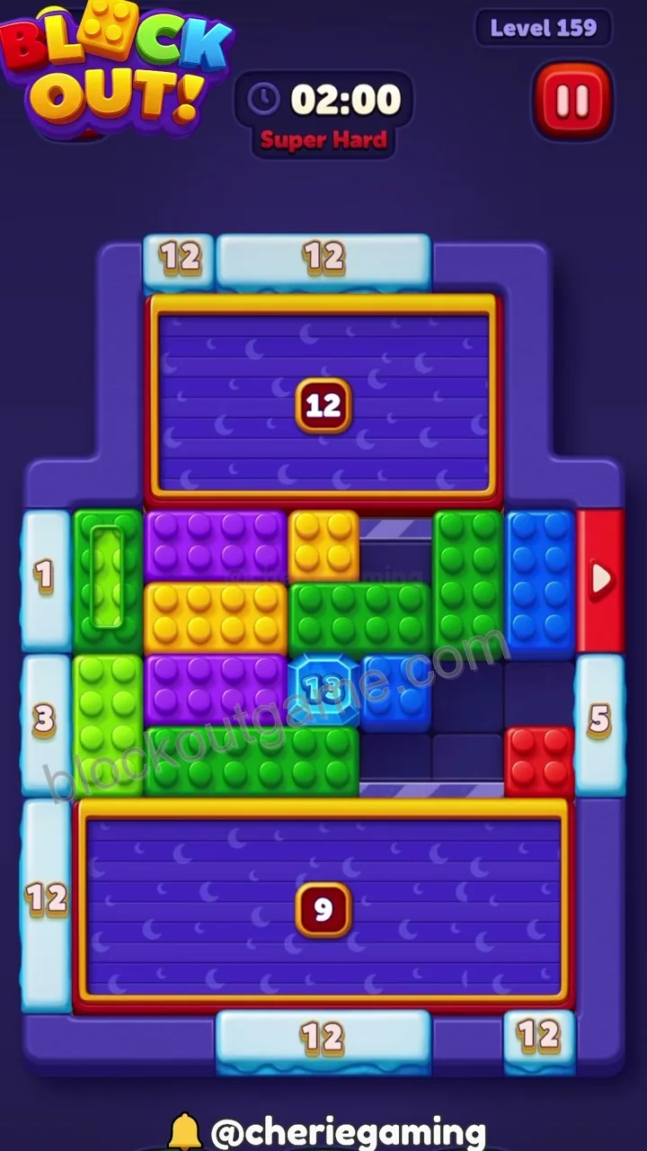 Block Out Level 159 step 3