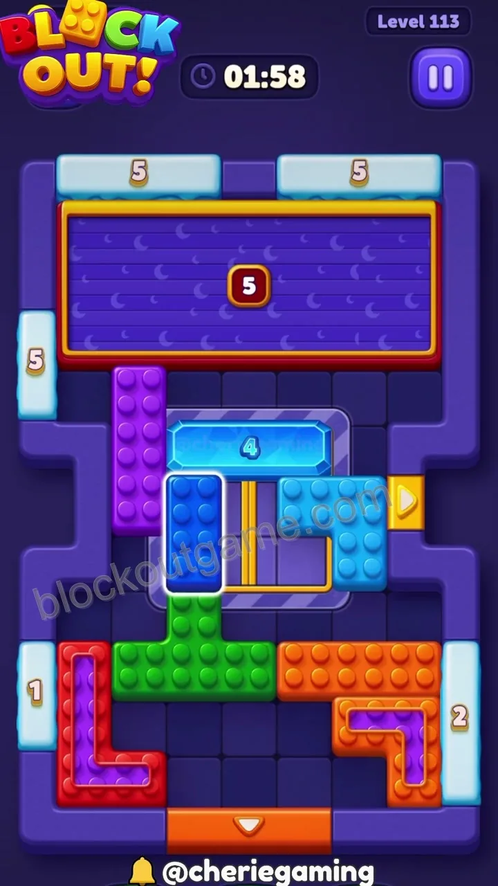 Block Out Level 113 step 5