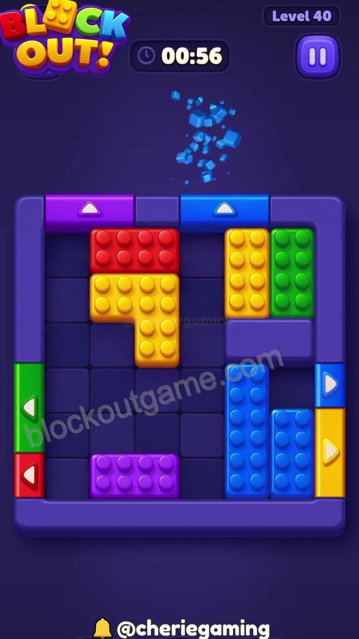 Block Out Level 40 step 7