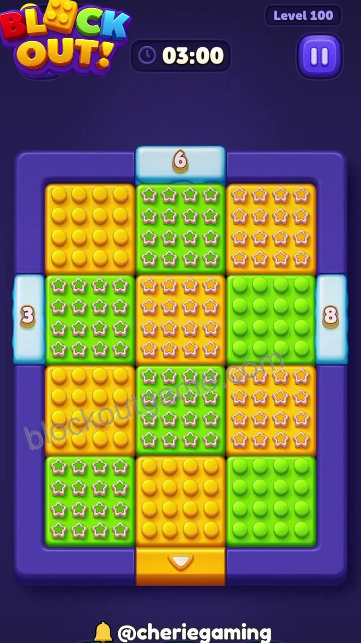 Block Out Level 100 step 1