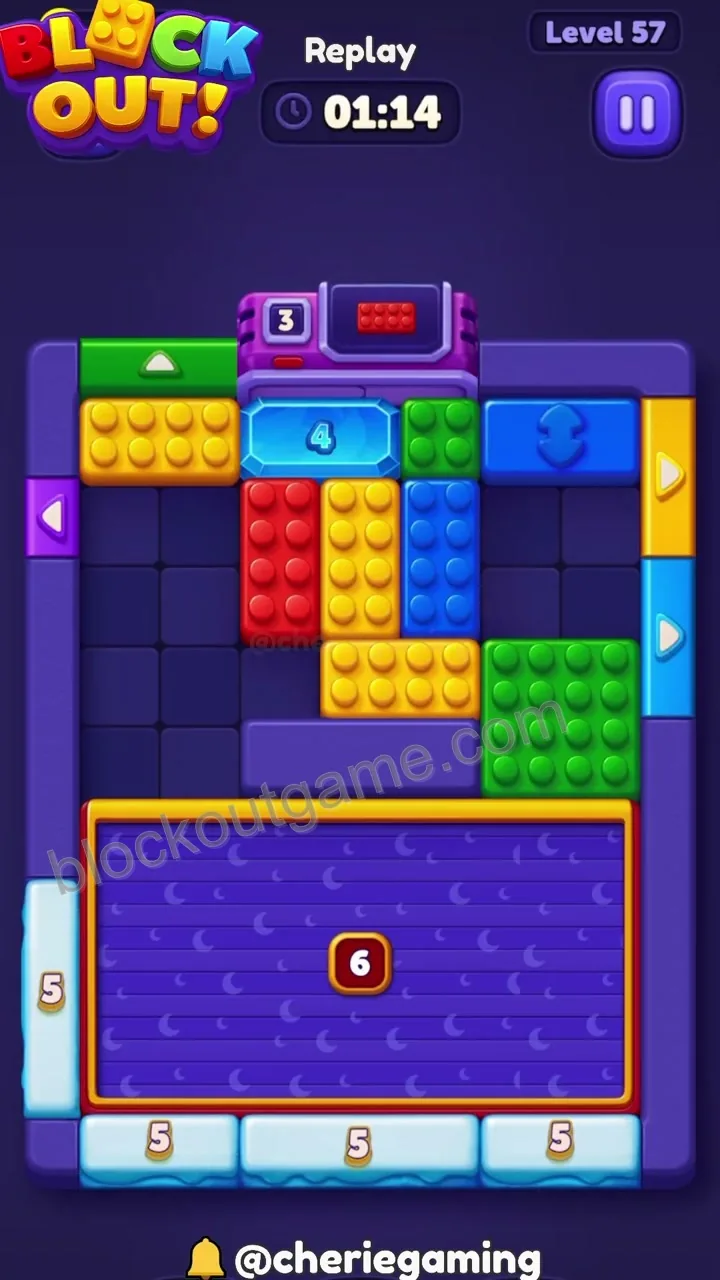 Block Out Level 57 step 7