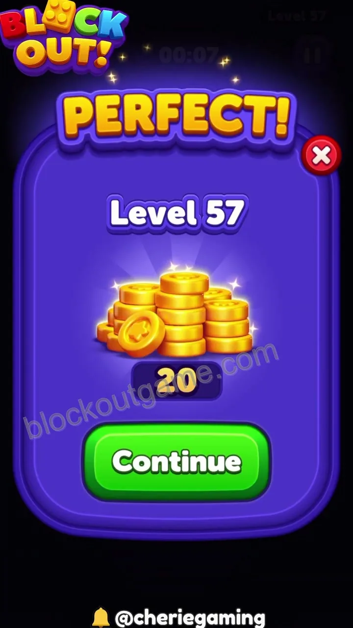 Block Out Level 57 step 6