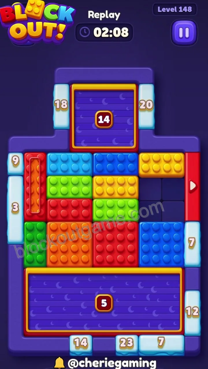 Block Out Level 148 step 7
