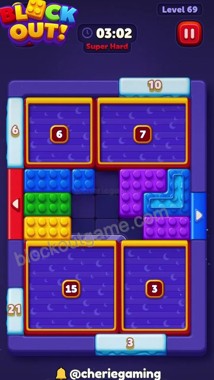 Block Out Level 69 step 4