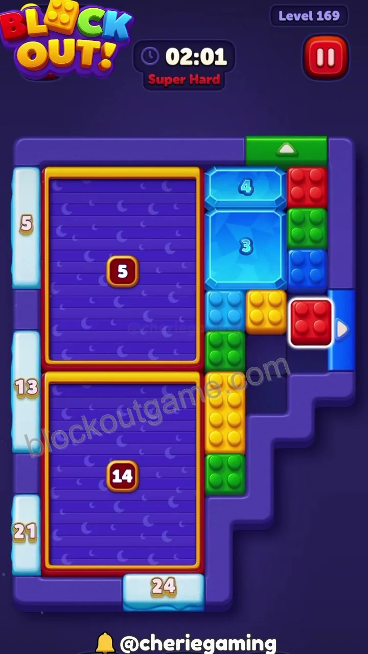 Block Out Level 169 step 4