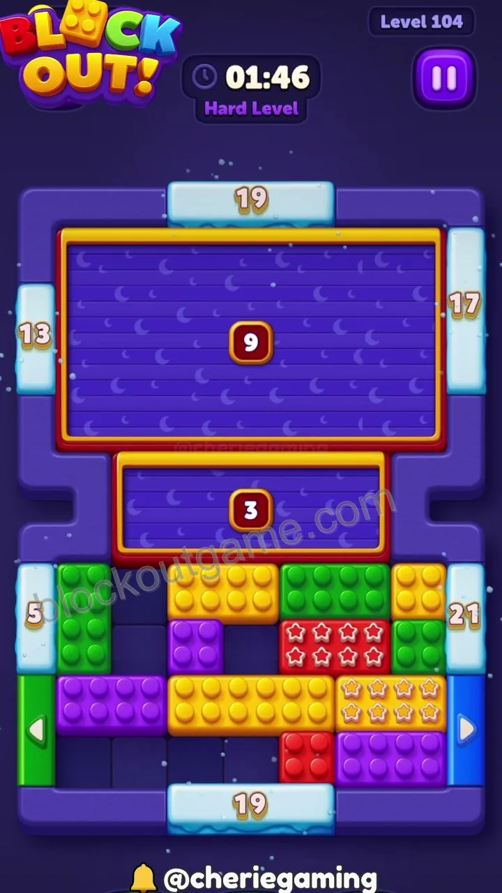 Block Out Level 104 step 4
