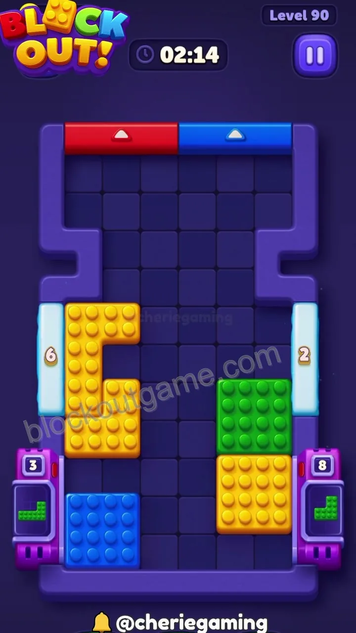 Block Out Level 90 step 5