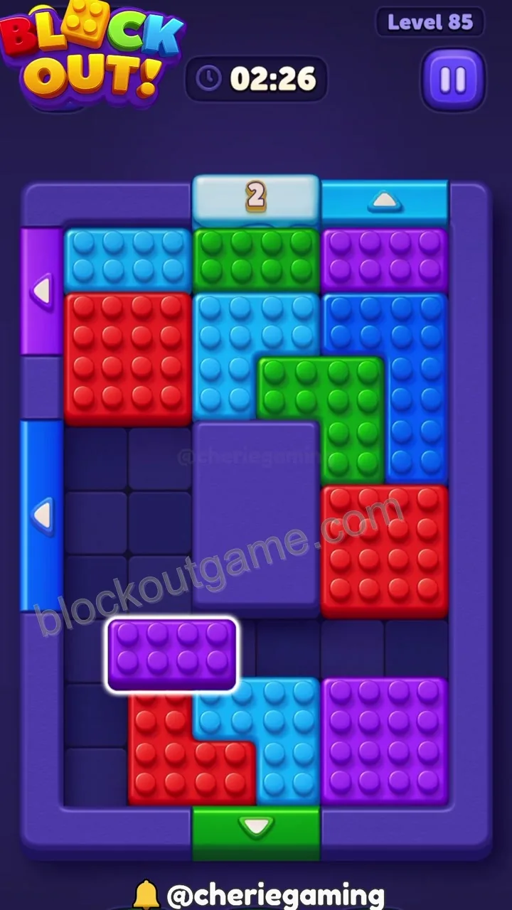 Block Out Level 85 step 5