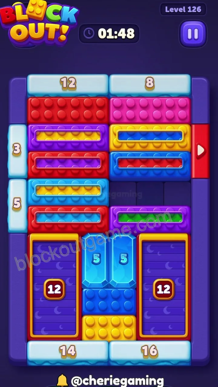 Block Out Level 126 step 2