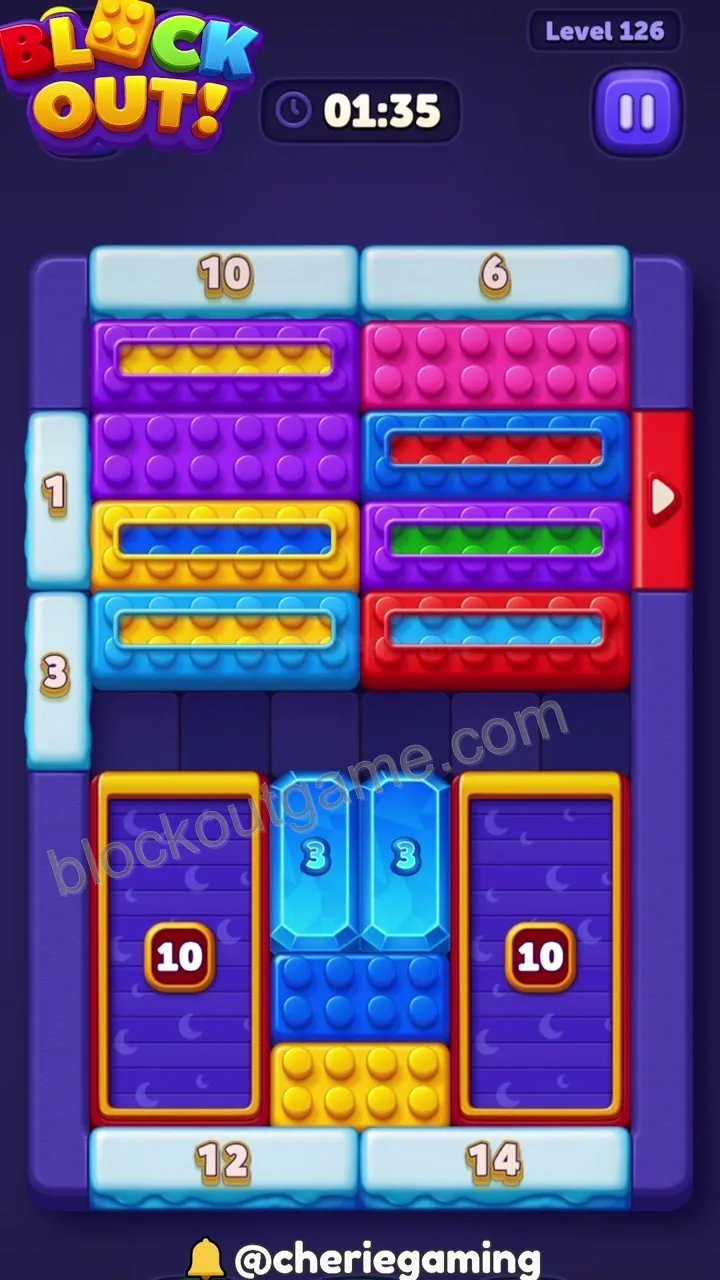 Block Out Level 126 step 4