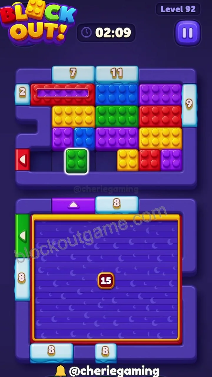 Block Out Level 92 step 3