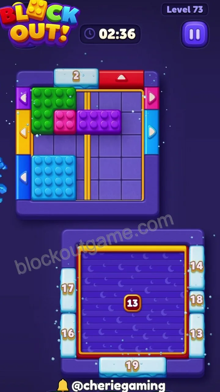 Block Out Level 73 step 5