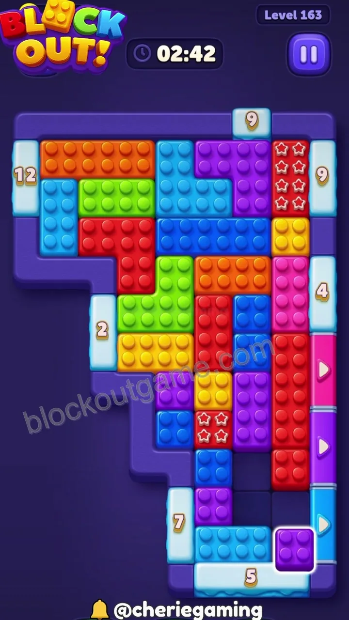 Block Out Level 163 step 4