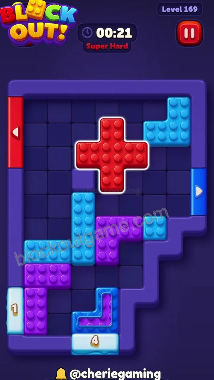 Block Out Level 169 step 7
