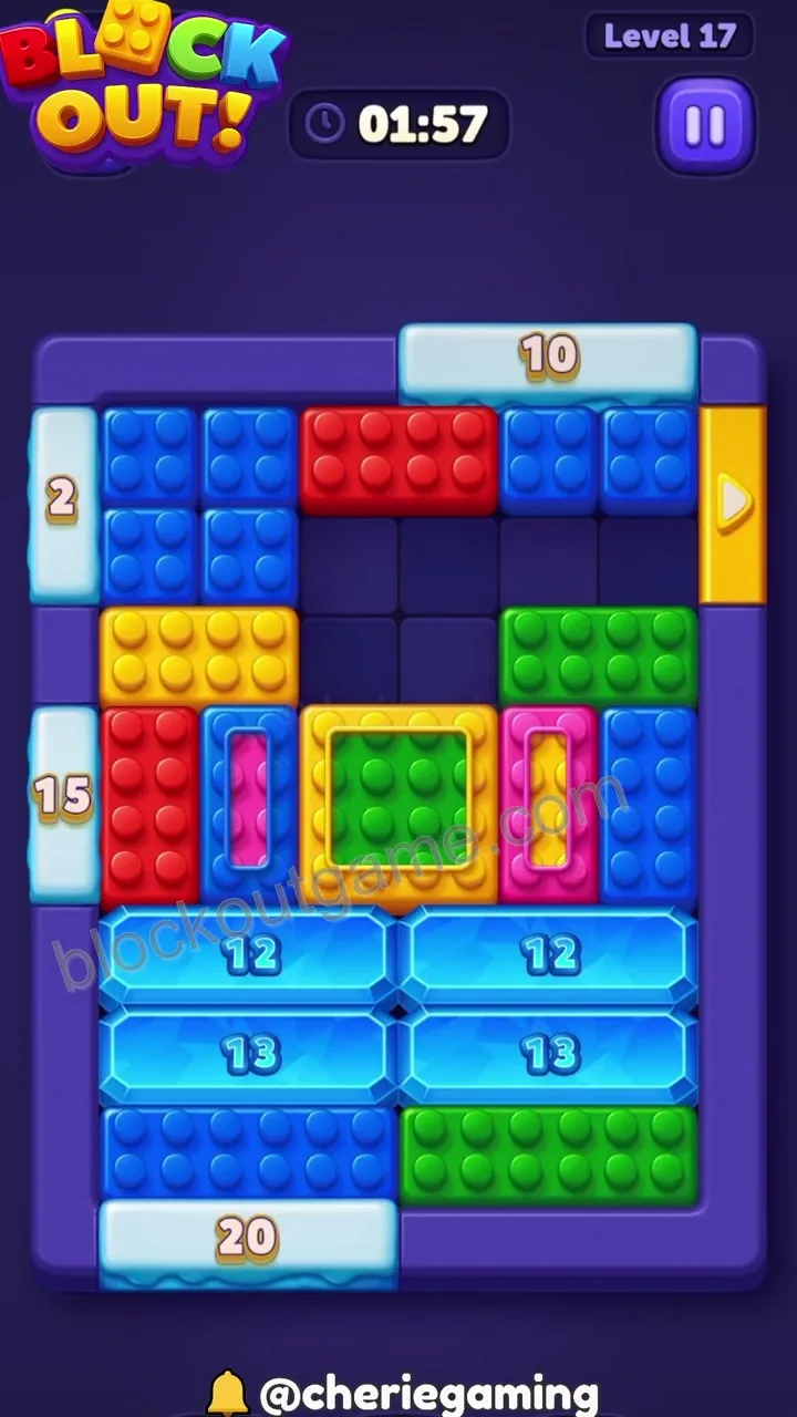 Block Out Level 17 step 3