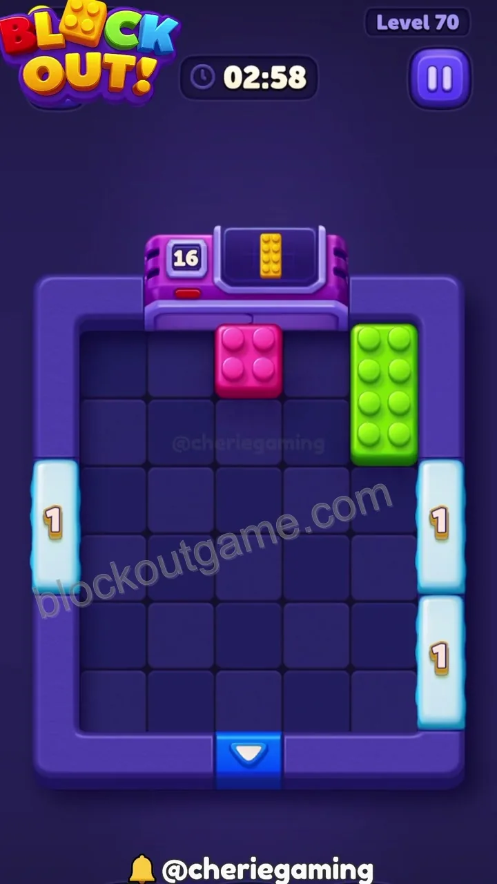 Block Out Level 70 step 3