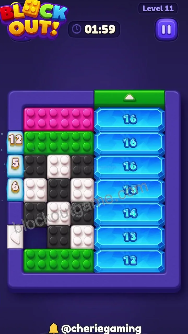 Block Out Level 11 step 2